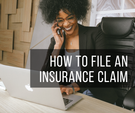 How to file an auto glass insurance claim.